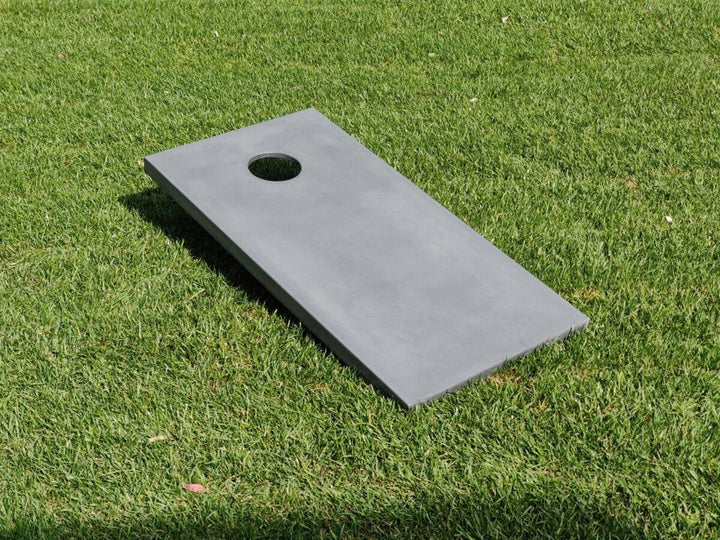 Cantilevered Concrete Cornhole Board Set