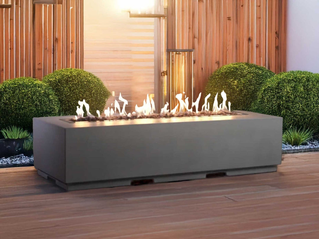Concrete Cornhole Co. - 60x24 Rectangular Firepit