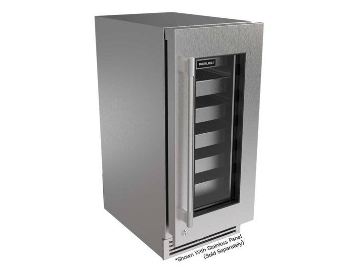 Perlick G5 Luxe 15" Wine Reserve – Glass Door, Panel Ready