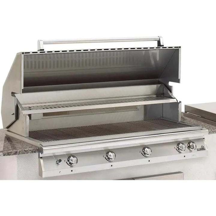 PGS Grills Legacy Series 51-Inch Big Sur Gourmet Grill Head with Infrared Rotisserie Burner - S48R