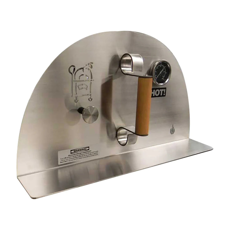 Hearth Products Controls - Pizza Oven Accessories - Door with Thermometer