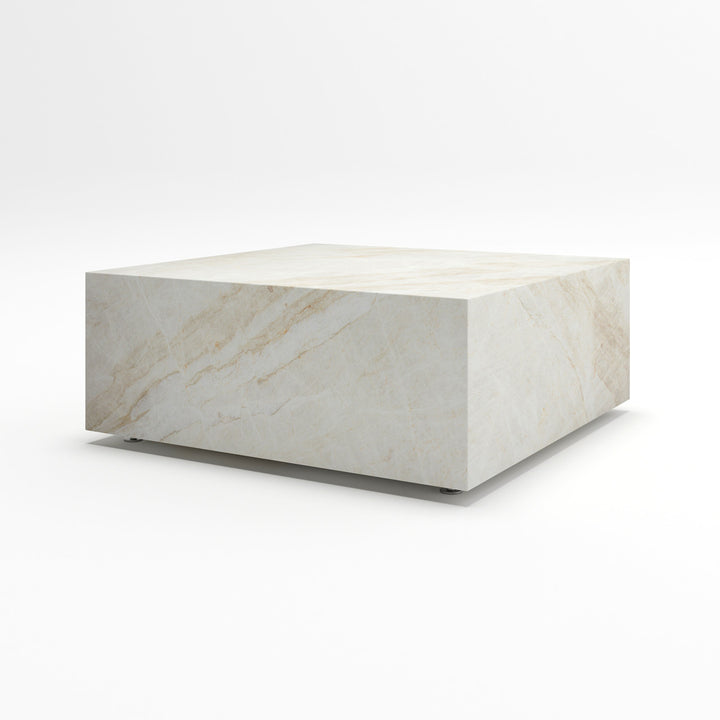 COOKE Famosa - Square Table - Taj Mahal Quartzite