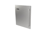 Perlick G5 Luxe ADA Stainless Steel Solid Door Panel with Knurled Handle – Left Hinge, Locking