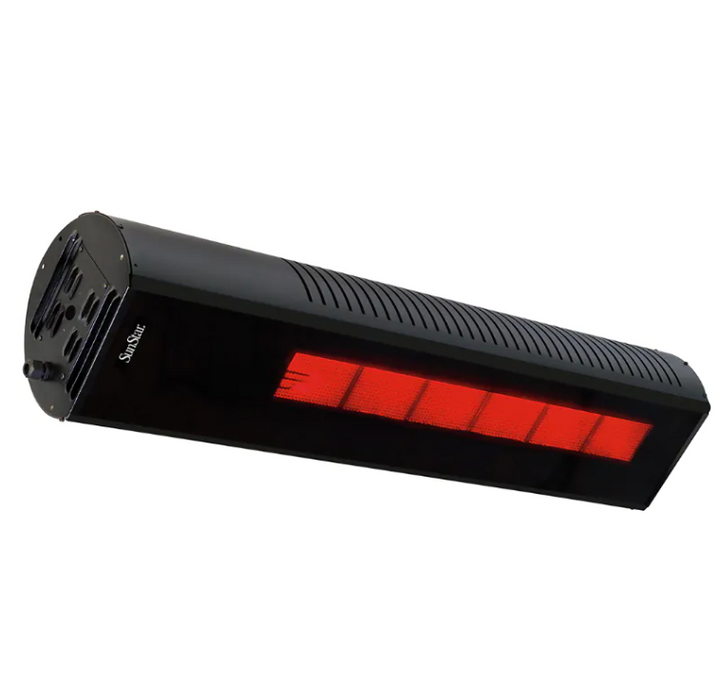 SunStar SGL0 48" Infrared Gas Patio Heater with Wireless Remote, Heat Shield & Fixed Mounting Kit