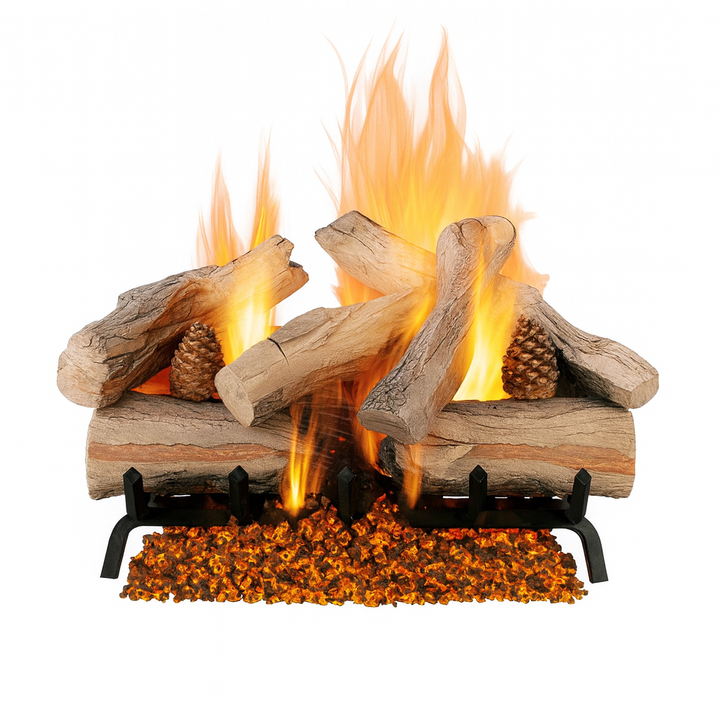 Rasmussen Evening CrossFire Vented Gas Log Set