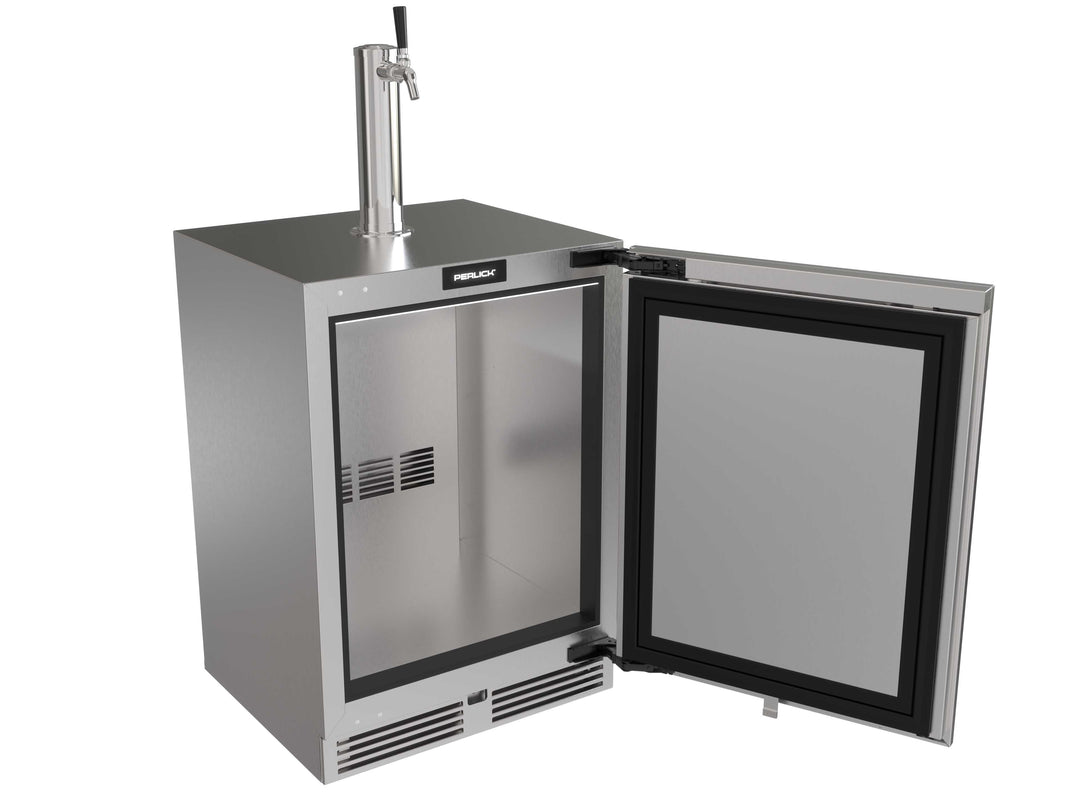 Perlick G5 Core 24" Undercounter Beverage Dispenser – Solid Door, Panel Ready