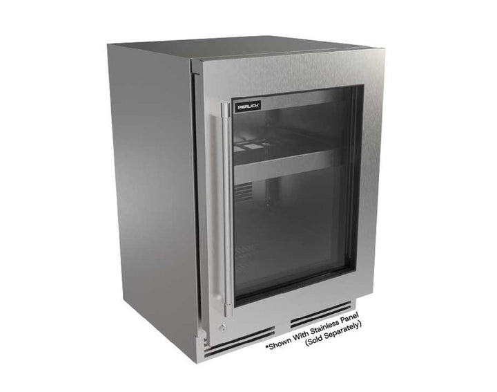 Perlick G5 Core 24" Beverage Center – Glass Door, Panel Ready