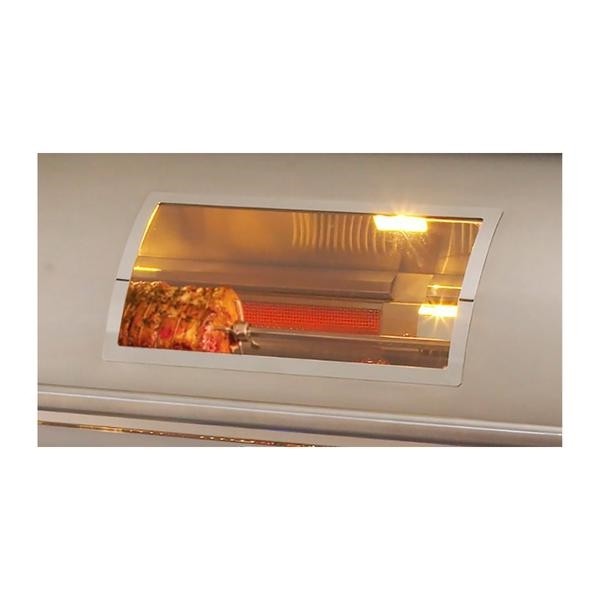 Fire Magic Aurora A660I 30-Inch Built-In Propane Grill with Infrared Burner, Analog Thermometer, Rotisserie & Magic View Window