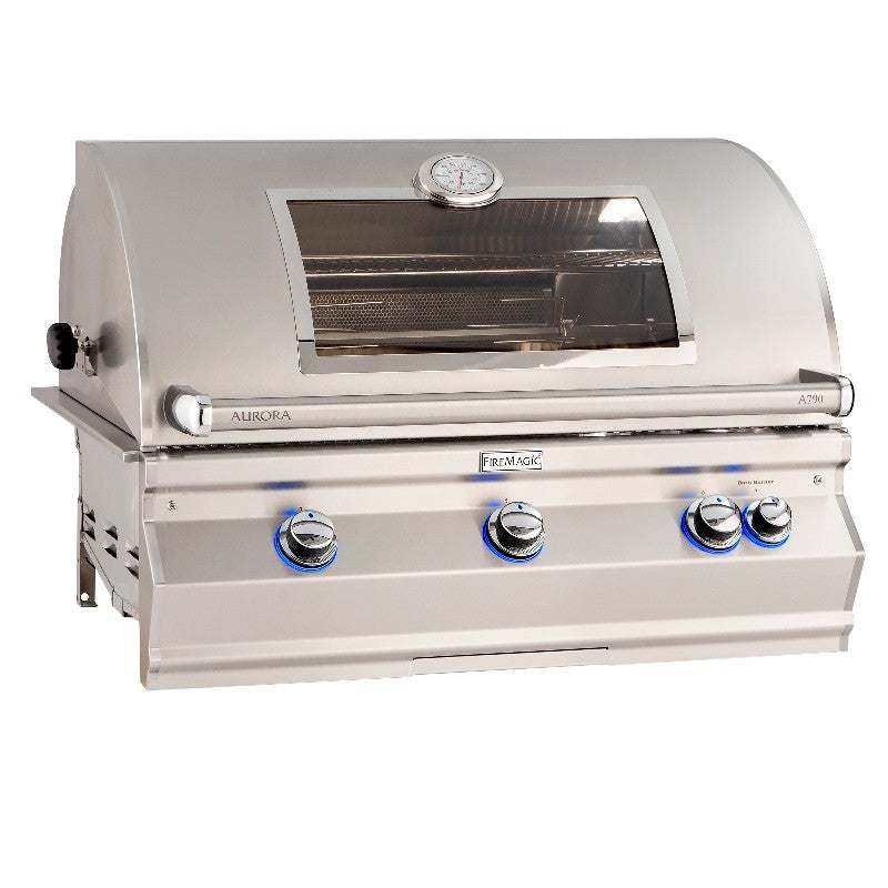 Fire Magic Aurora A790I 37-Inch Built-In Propane Grill with Analog Thermometer & Magic View Window
