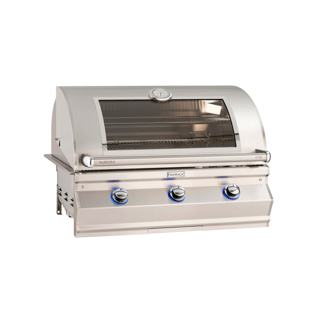 Fire Magic Aurora A790I 37-Inch Built-In Propane Grill with Analog Thermometer & Magic View Window