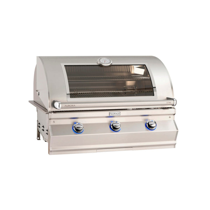 Fire Magic Aurora A790I 37-Inch Built-In Propane Grill with Analog Thermometer & Magic View Window