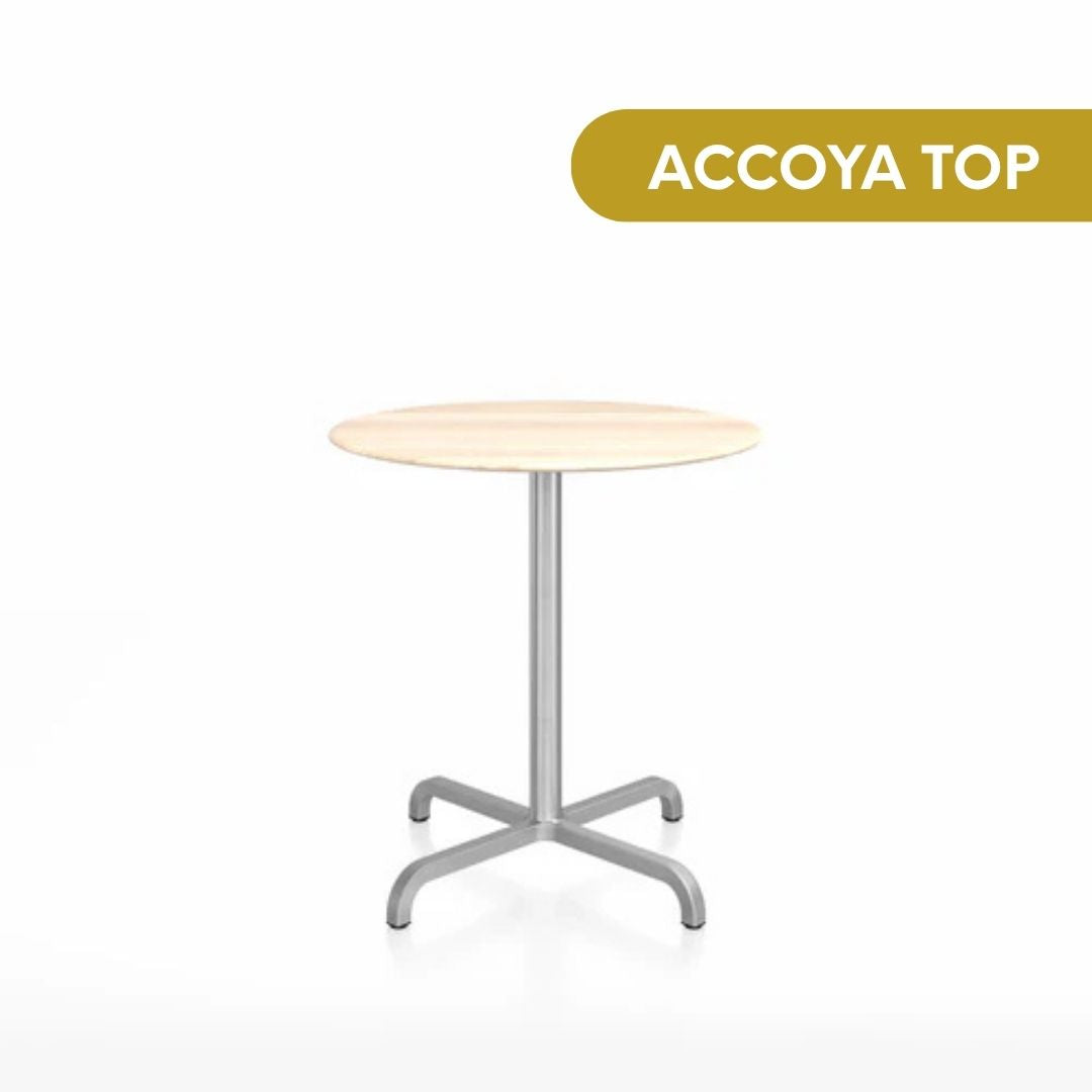Emeco 20-06 Round Café Table by Foster + Partners 36inches