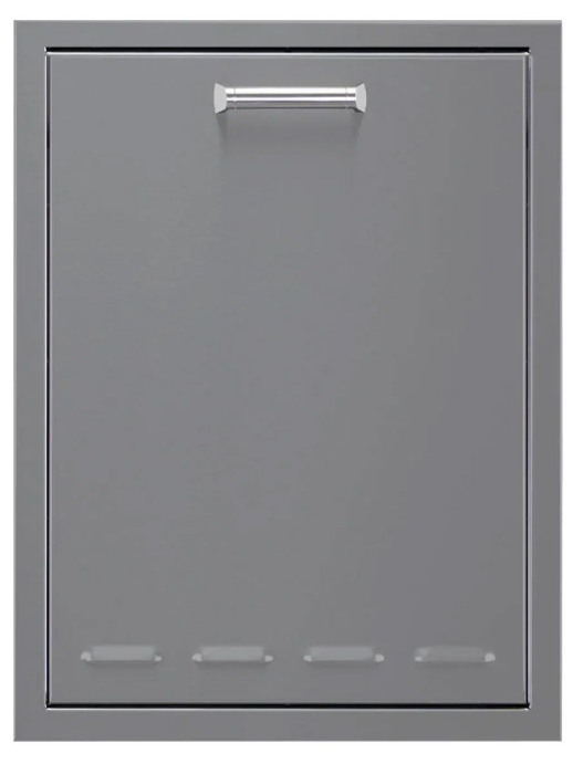 PGS AETD20H 20" Stainless Steel Rollout Trash Drawer for Outdoor Kitchens