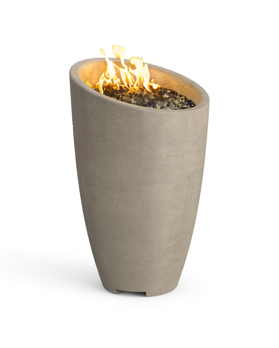 American Fyre Designs - Eclipse Fire Urn (with access door) - Smoke color