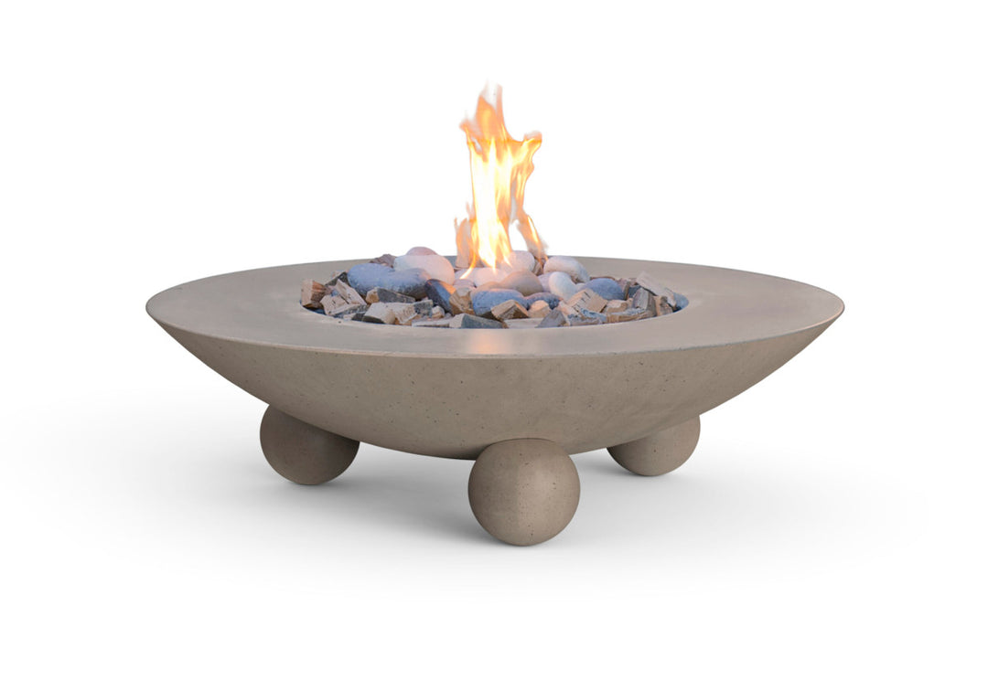 American Fyre Designs - Versailles Firetable - Smoke color