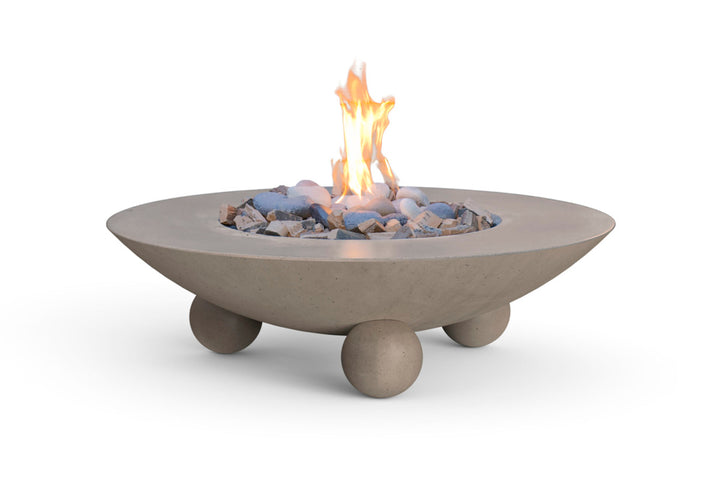 American Fyre Designs - Versailles Firetable - Smoke color