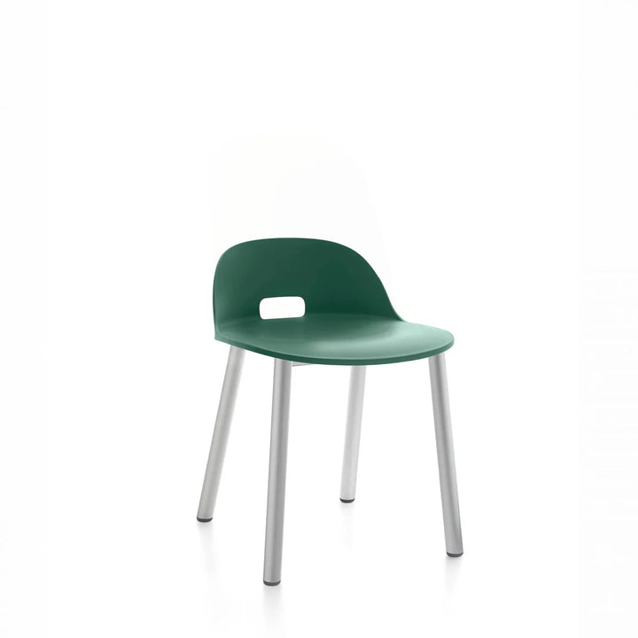 Emeco Alfi® Aluminum Low Back Chair by Jasper Morrison