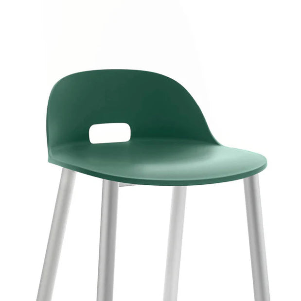 Emeco Alfi® Aluminum Low Back Chair by Jasper Morrison