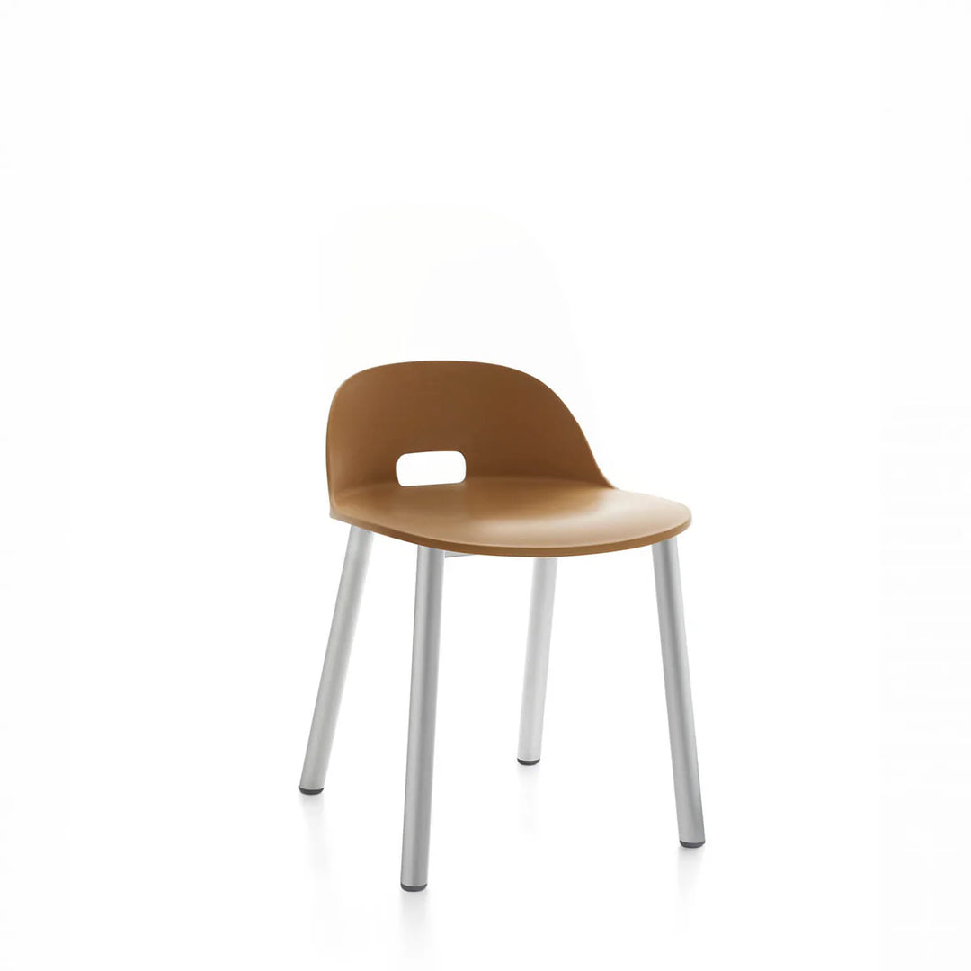 Emeco Alfi® Aluminum Low Back Chair by Jasper Morrison