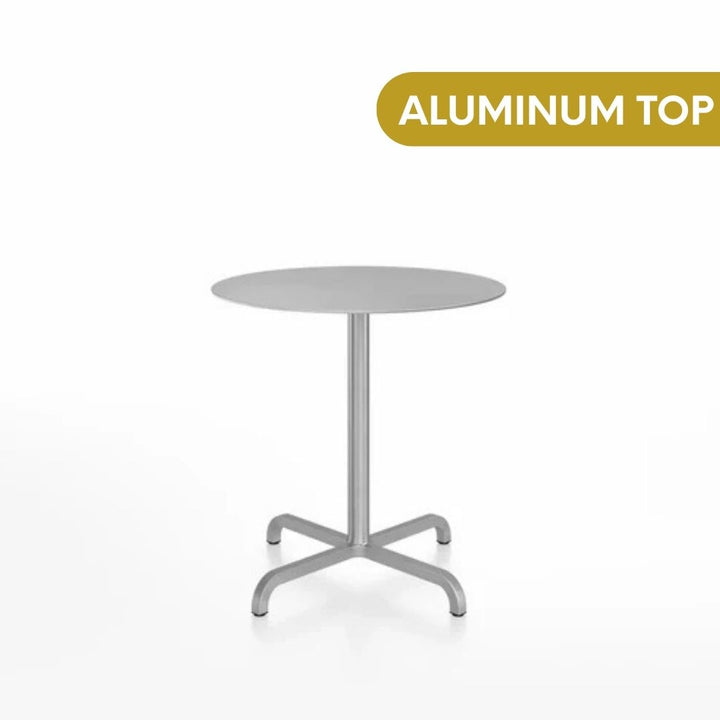 Emeco 20-06 Round Café Table by Foster + Partners 24inches