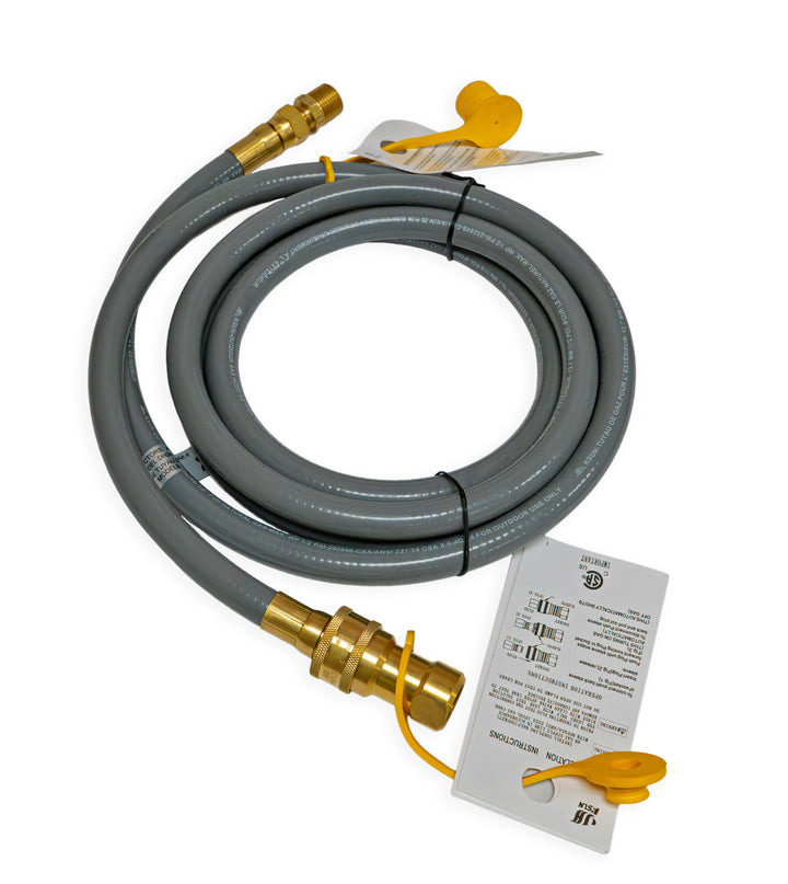 Fire Magic Gas Connector Packages, Stainless Flex Connectors, Regulators & Hoses
