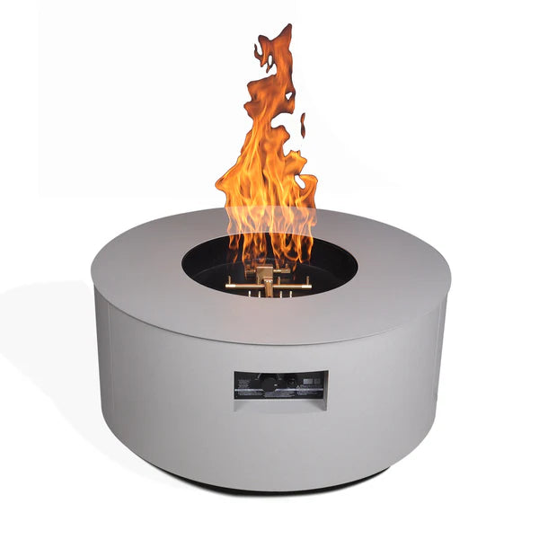 48” Round AON Fire Table with 180,000 BTU CROSSFIRE® Brass Burner