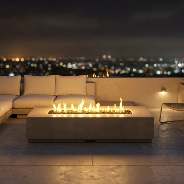 American Fyre Designs - Legend Long - Lounge Height Firetable
