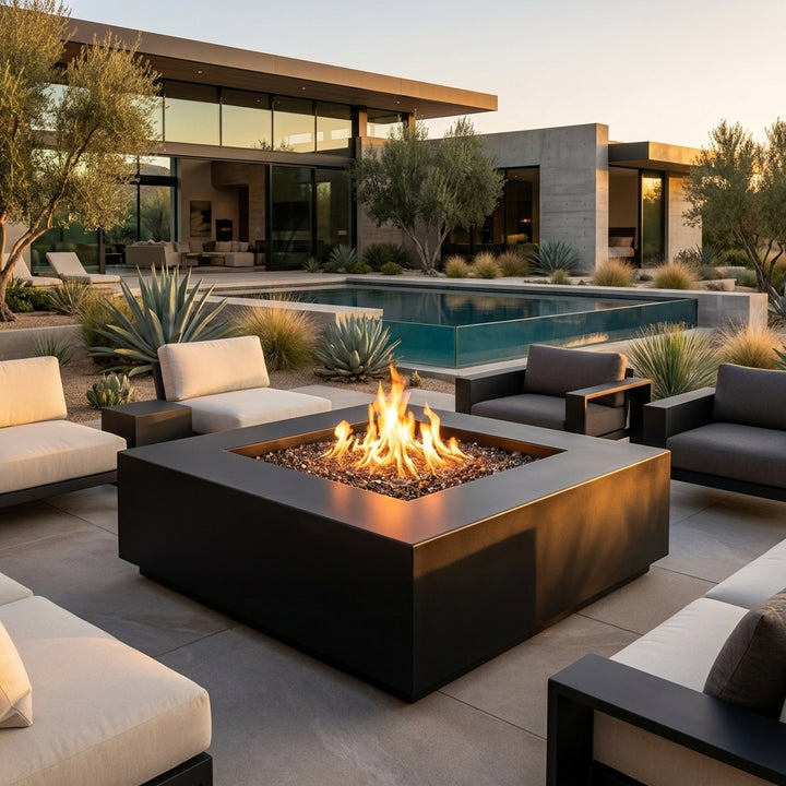 Archpot Aura Square Fire Table