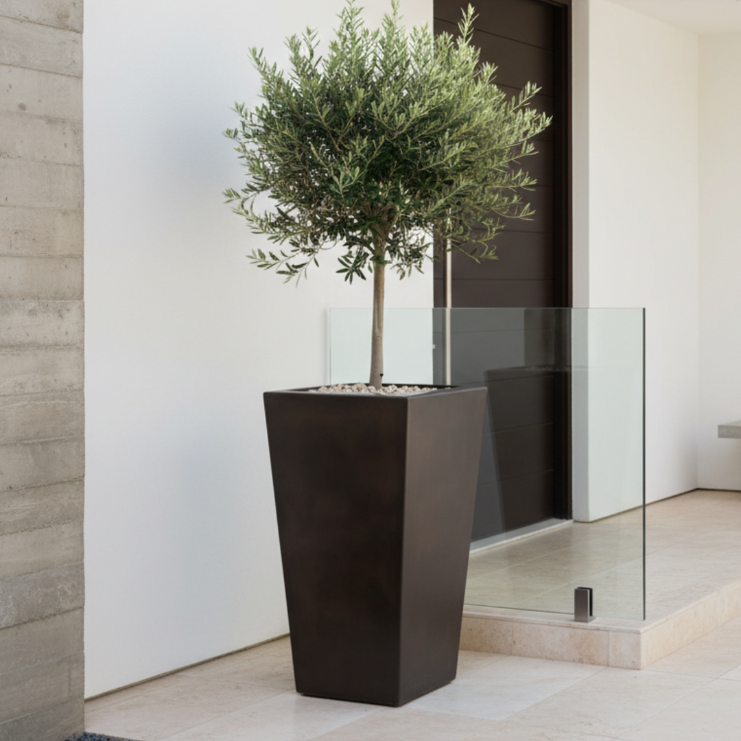 Archpot Geo 15x29" Square Vase