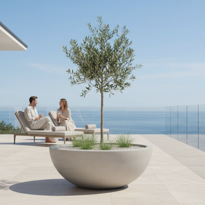 Archpot Legacy 24x9.5" Round Low Bowl