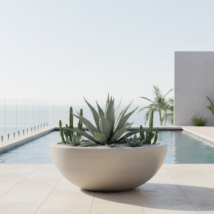 Archpot Legacy 60x20" Round Low Bowl