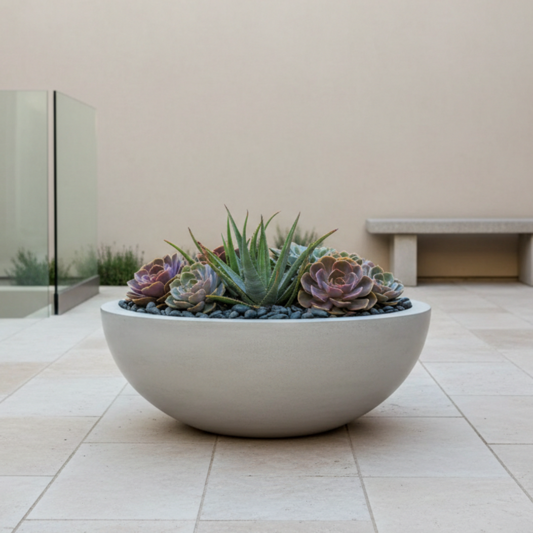 Archpot Legacy 60x20" Round Low Bowl