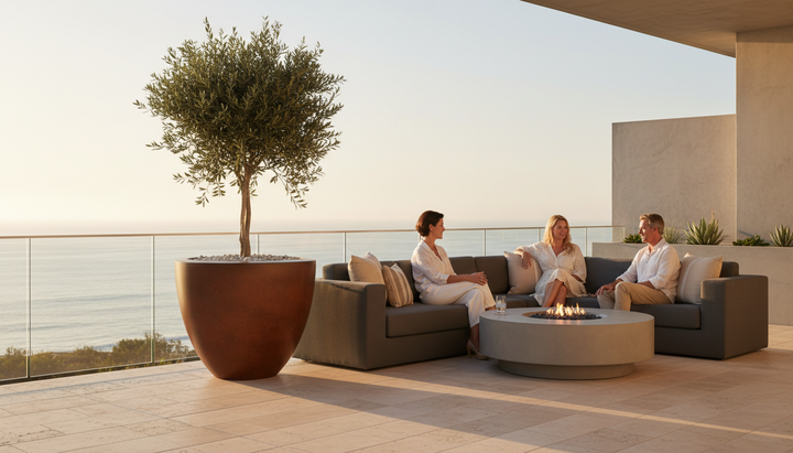 Archpot Legacy 48x40" Round Planter
