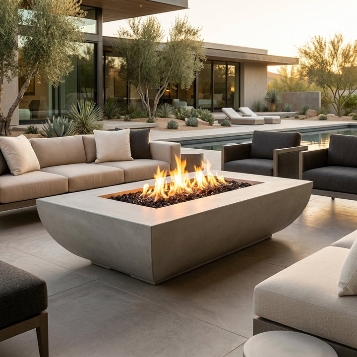 Archpot Legacy Rectangle Fire Table 72"