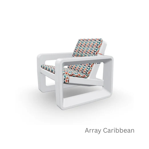 Deck Chair Cushion - Outdoor Seat & Back Cushion Set for Tupelo Deck Chair