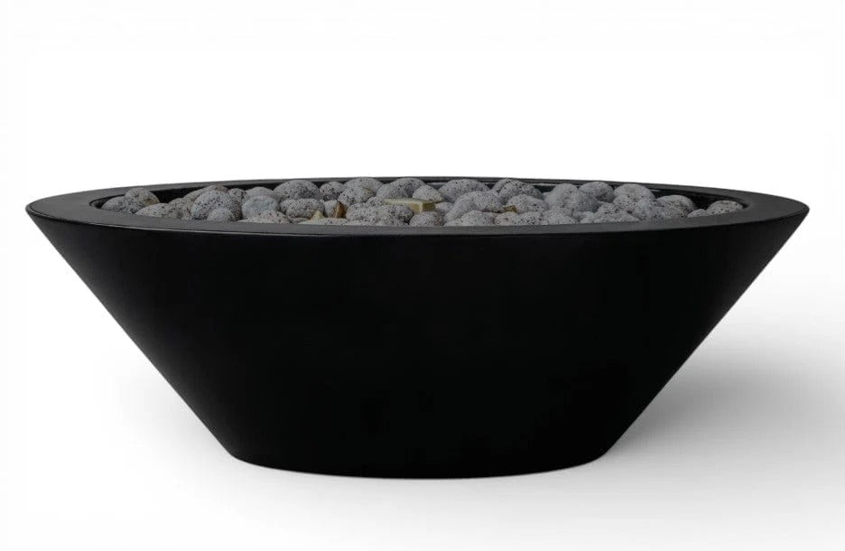Warming Trends AON Architectural Ascend Round Metal Vessel with CrossFire® Brass Burner