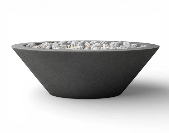 Warming Trends AON Architectural Ascend Round Metal Vessel with CrossFire® Brass Burner