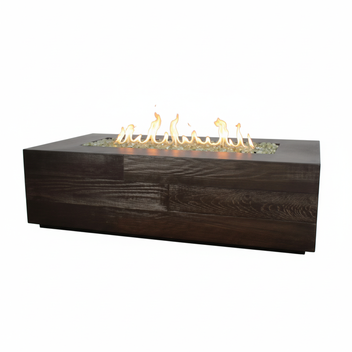 Archpot Aspen Rectangle Fire Table