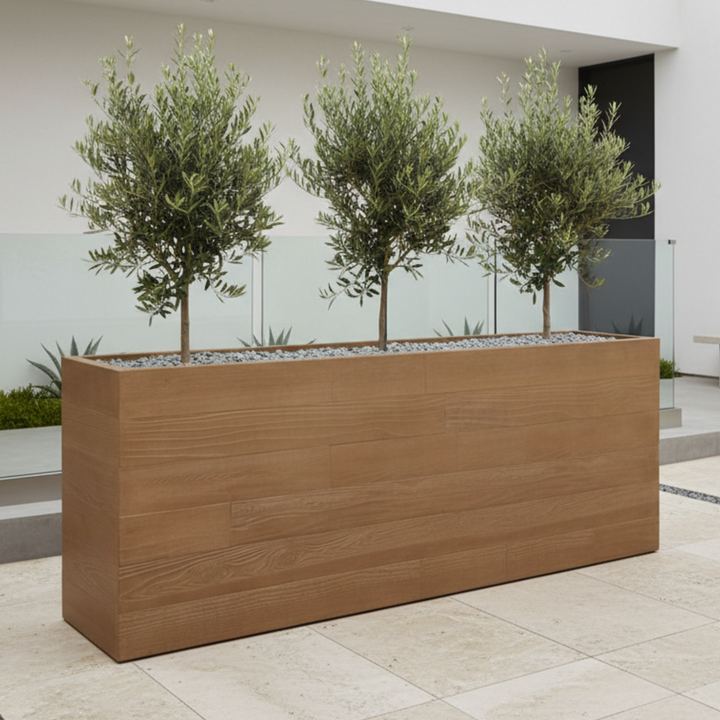 Aspen Rectangle Tall Planter 36X14X30