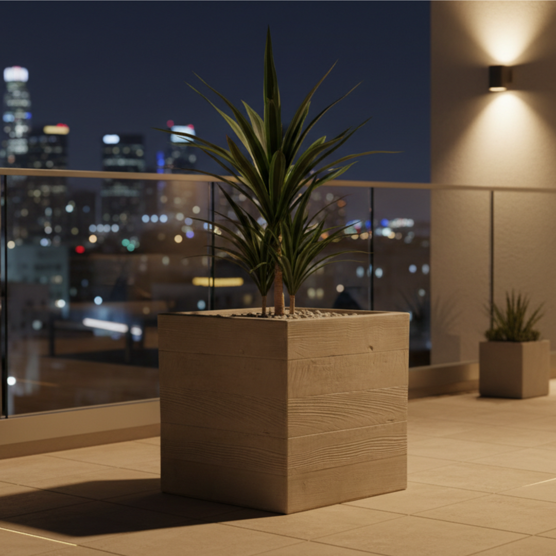 Aspen Square Planter 35X35
