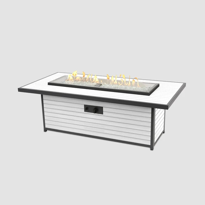 Outdoor GreatRoom Brooks 61" Linear Gas Fire Pit Table