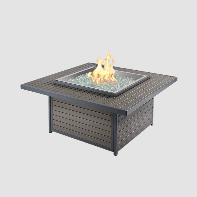 Outdoor GreatRoom Kenwood 40" Square Gas Fire Pit Table