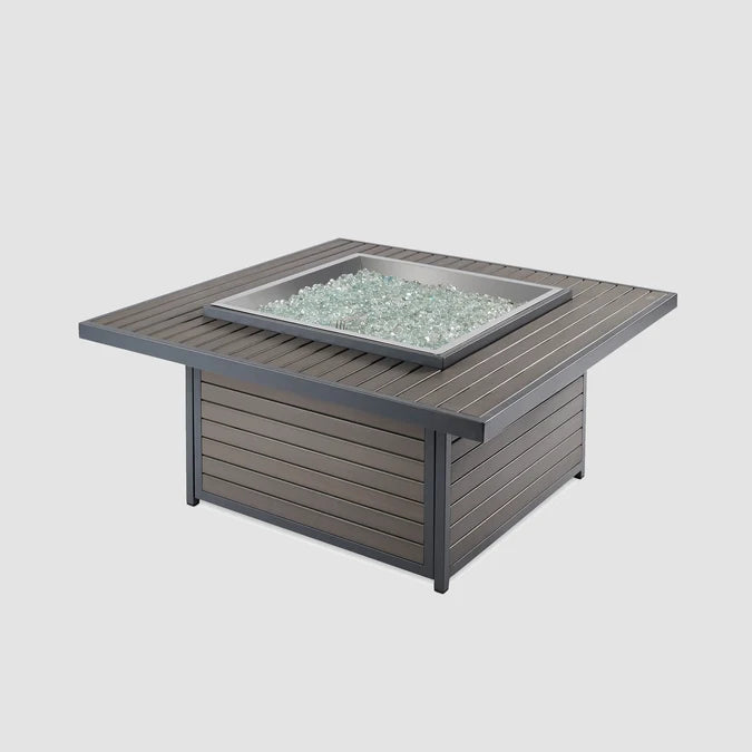 Outdoor GreatRoom Kenwood 40" Square Gas Fire Pit Table