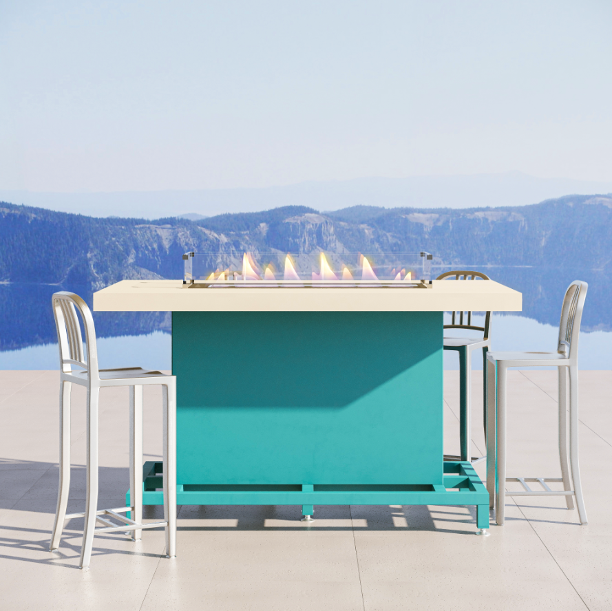 COOKE Long Beach Fire Pit Table