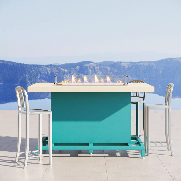 COOKE Long Beach Fire Pit Table
