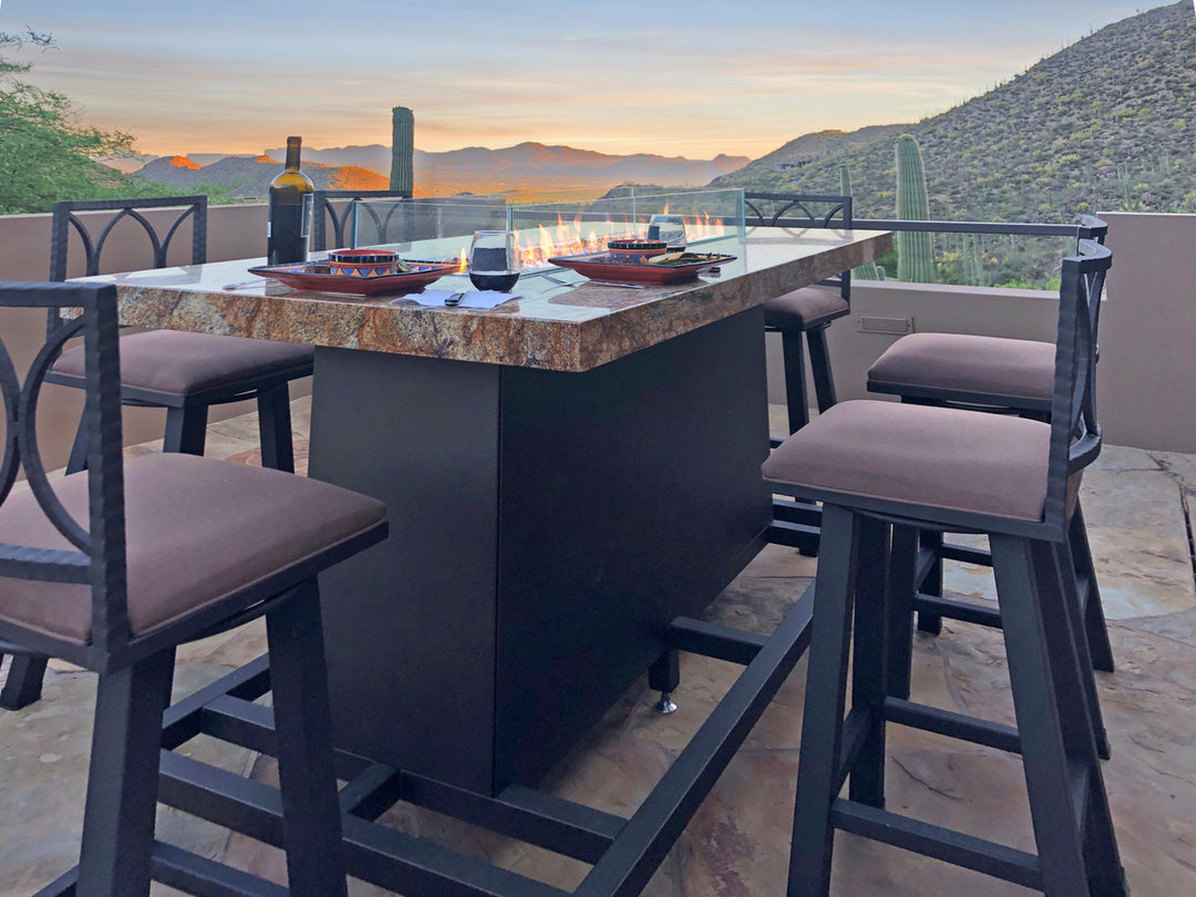 COOKE Long Beach Fire Pit Table
