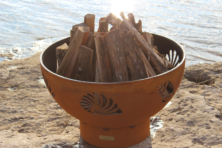 Beachcomber 36": Steel Fire Pit