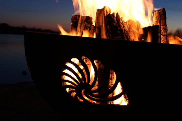 Beachcomber 36": Steel Fire Pit