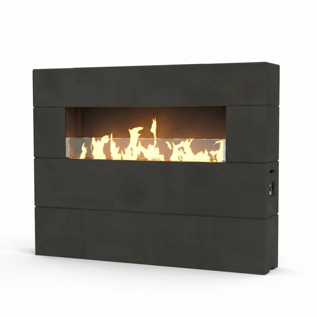 AFD Collection - Milan Tall Linear Fireplace