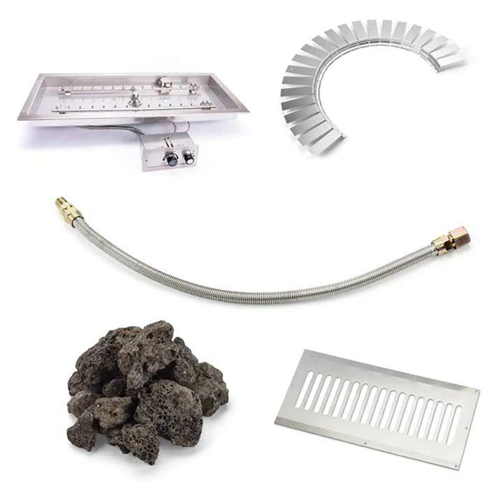 HPC Fire H-Burner FPPK Torpedo Hardscape Block Kit